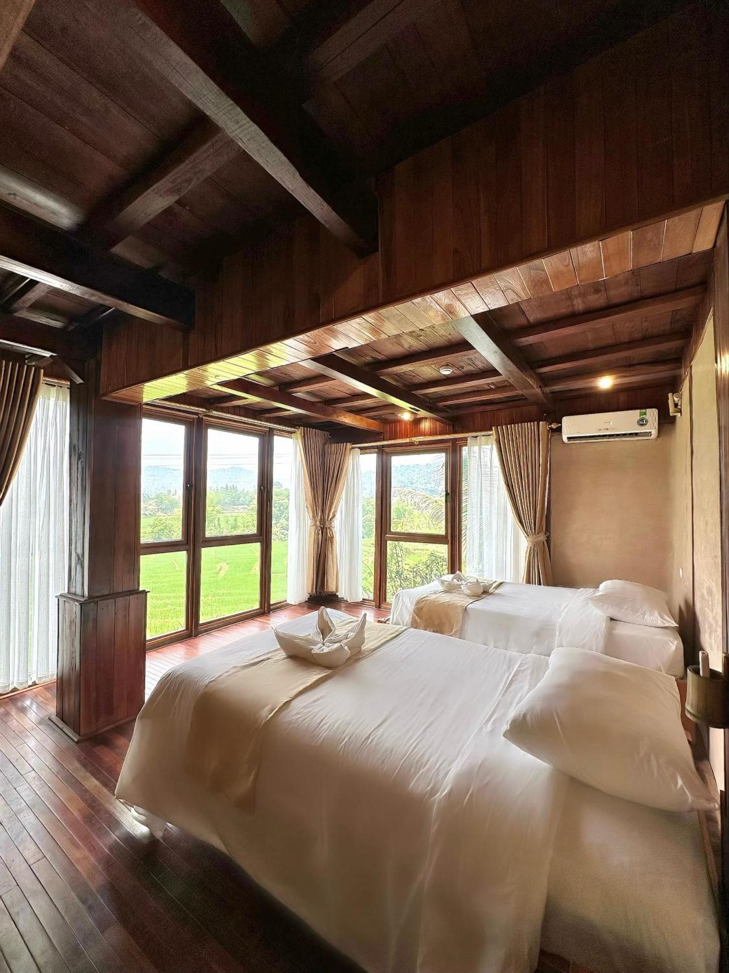 ホテル Mai Chau Onsen Retreat エクステリア 写真